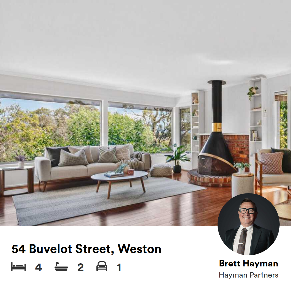Hayman Partners Facebook ad: Spacious Family Living with Spectacular Views
