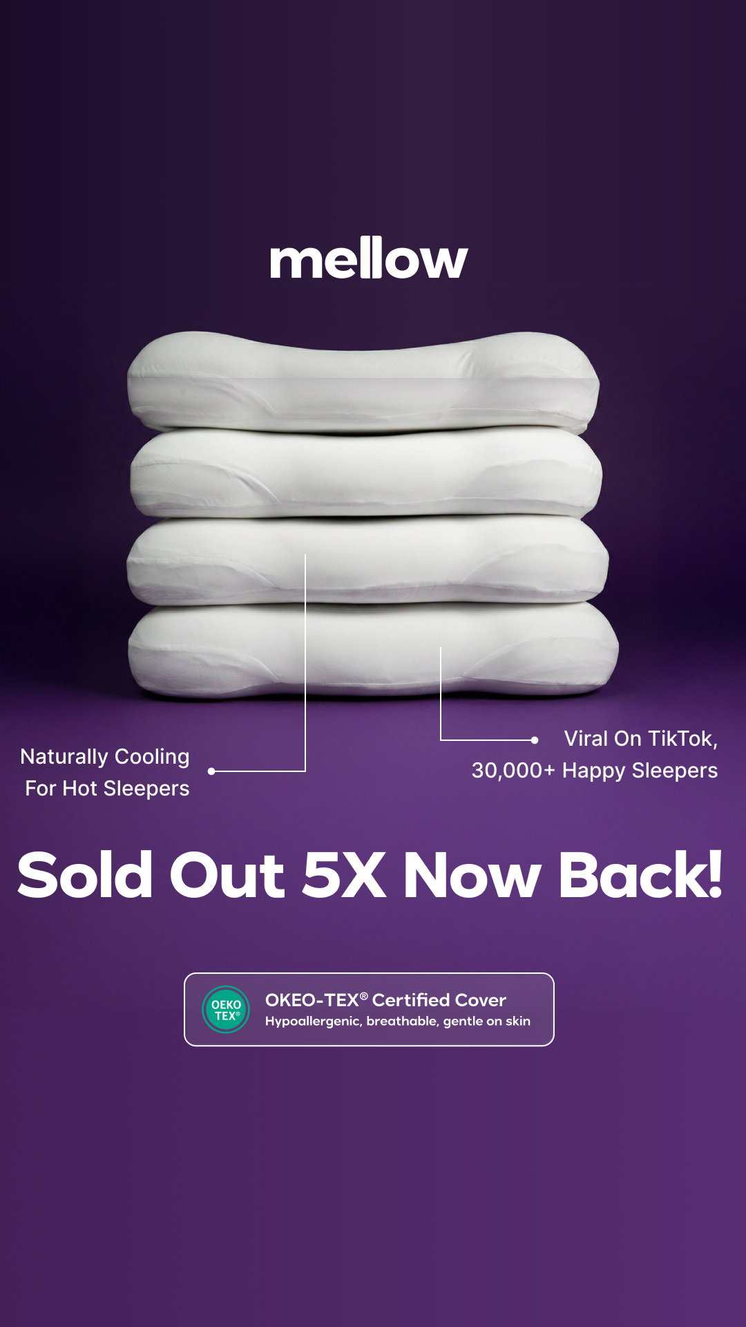 Mellow Sleep Facebook ad