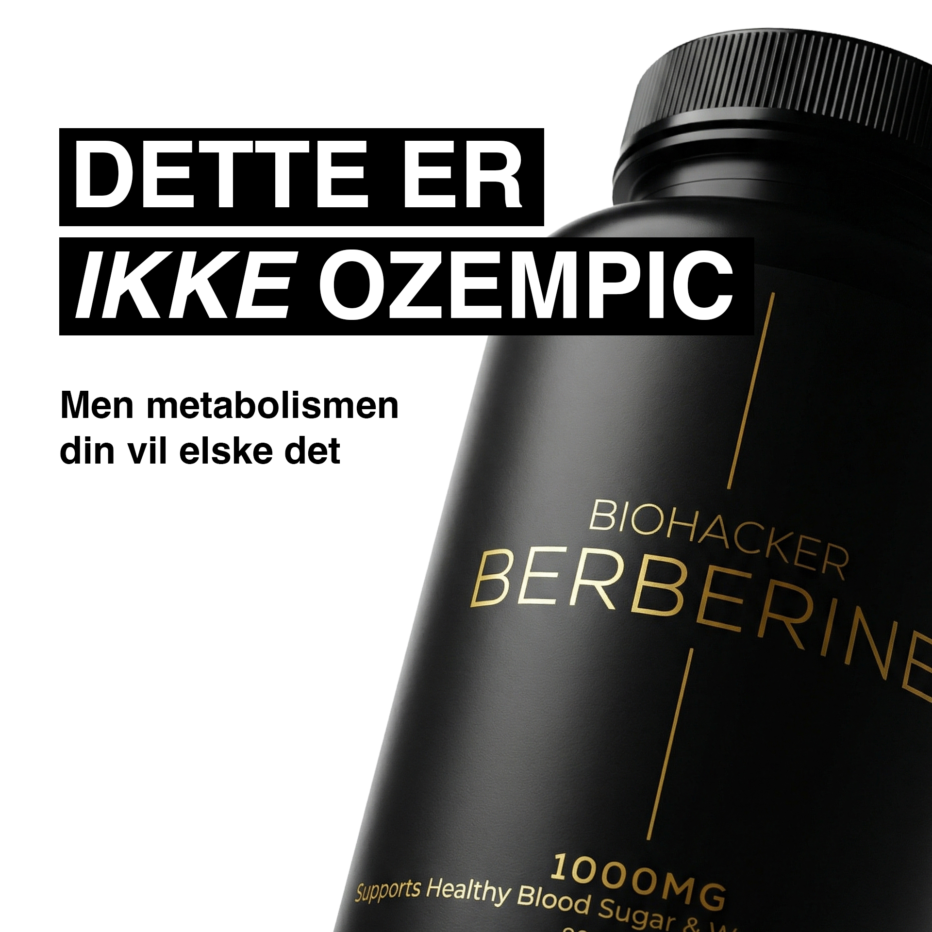 Biohack Facebook ad