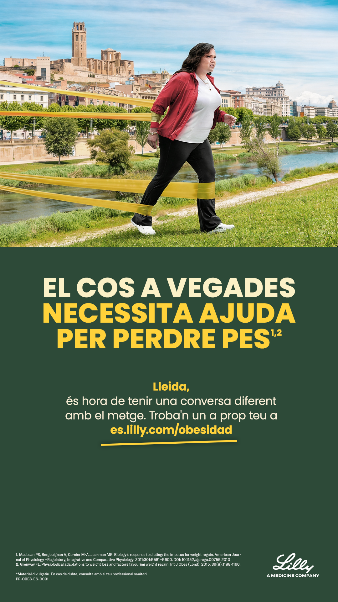Lilly España Facebook ad from May 18, 2026