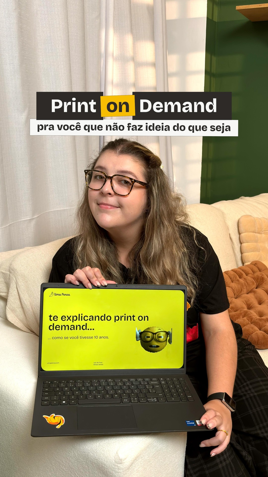 Uma Penca Facebook ad: Print on Demand?