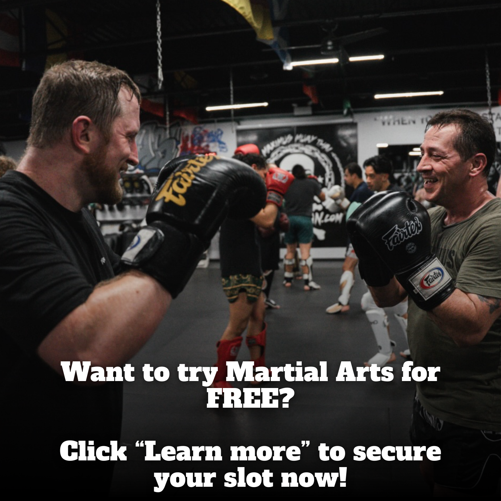 Maximus Muay Thai and Fitness Facebook ad from Apr 3, 2026