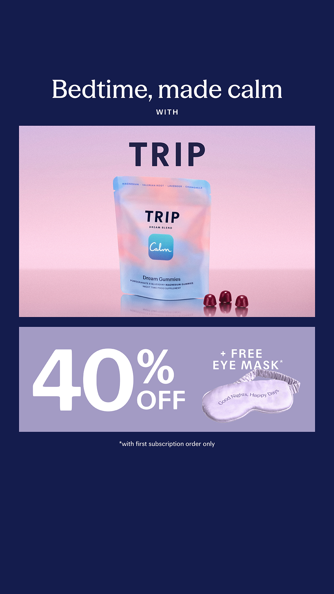 TRIP Facebook ad