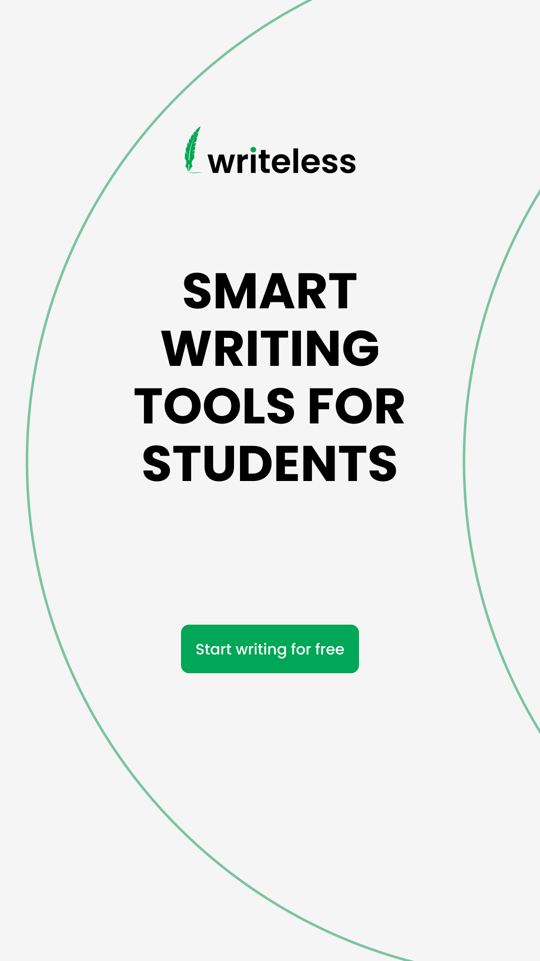 Writeless AI Facebook ad