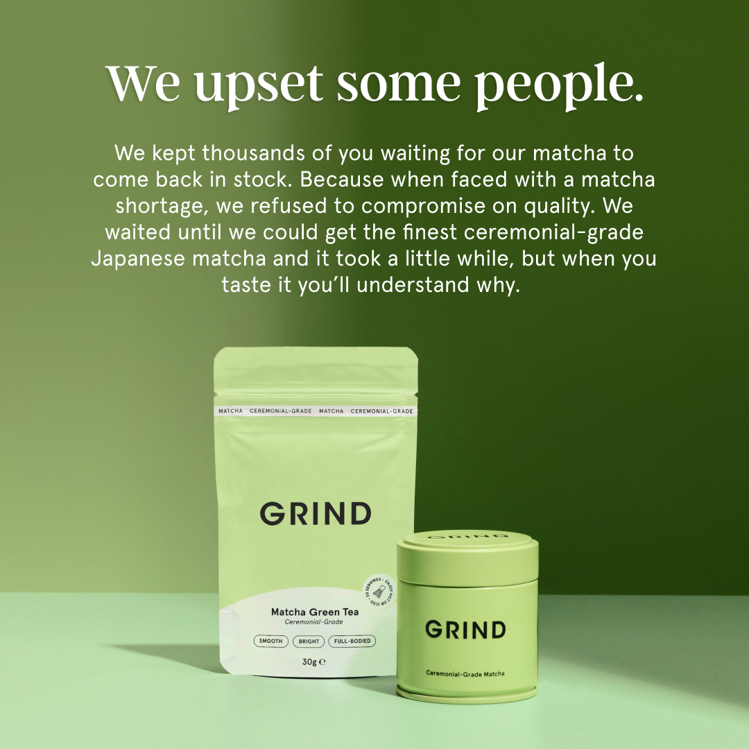 Grind Facebook ad from Jul 8, 2026