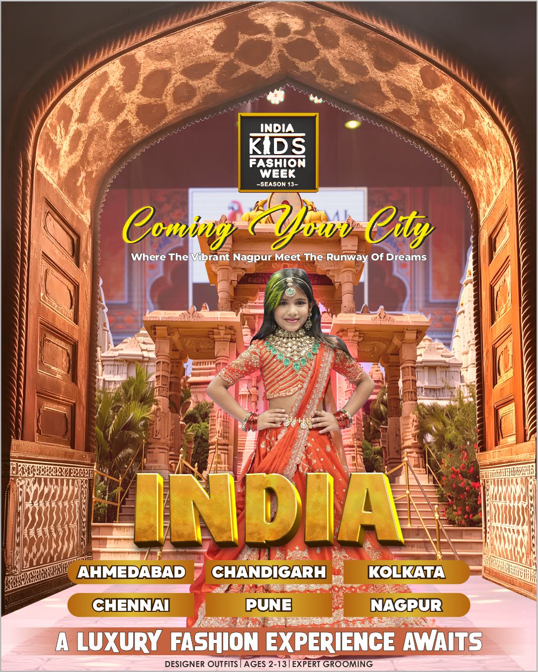 India Kids Fashion Week Facebook ad
