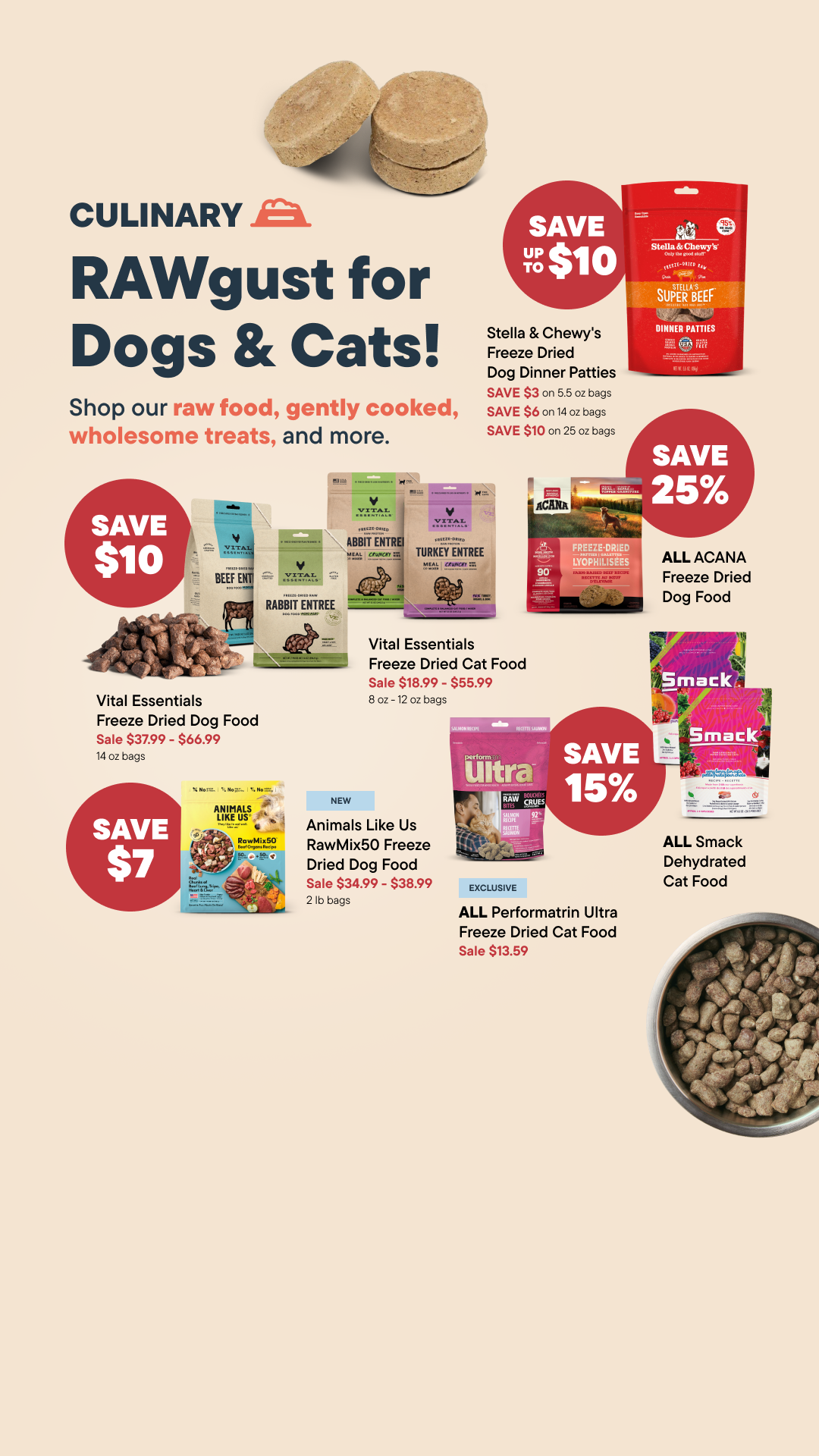 Pet Valu Facebook ad