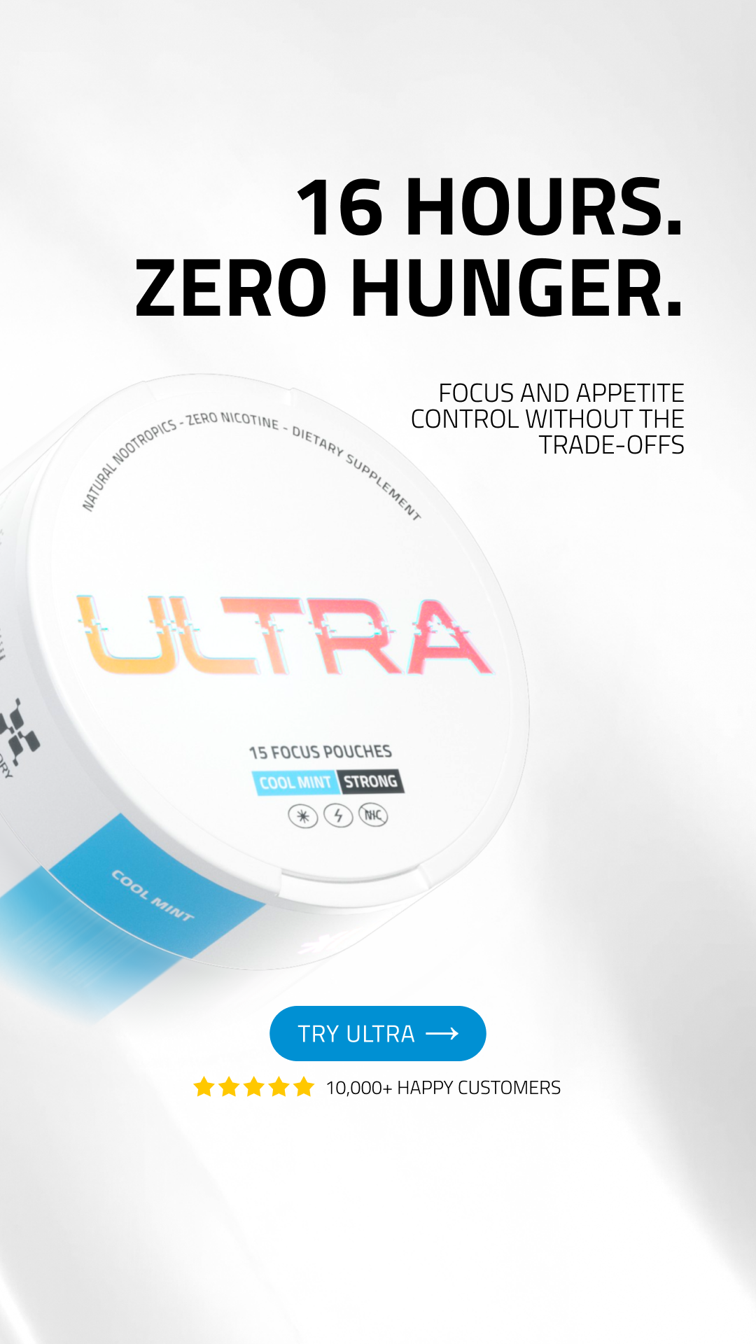 Ultra Pouches Facebook ad