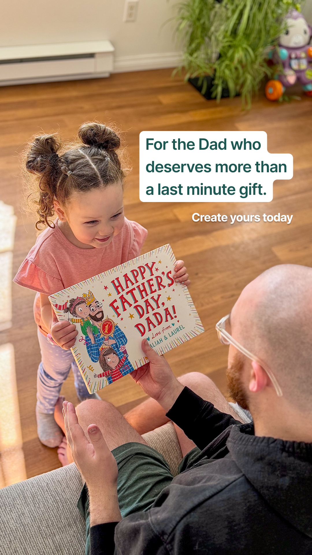 Wonderbly Facebook ad