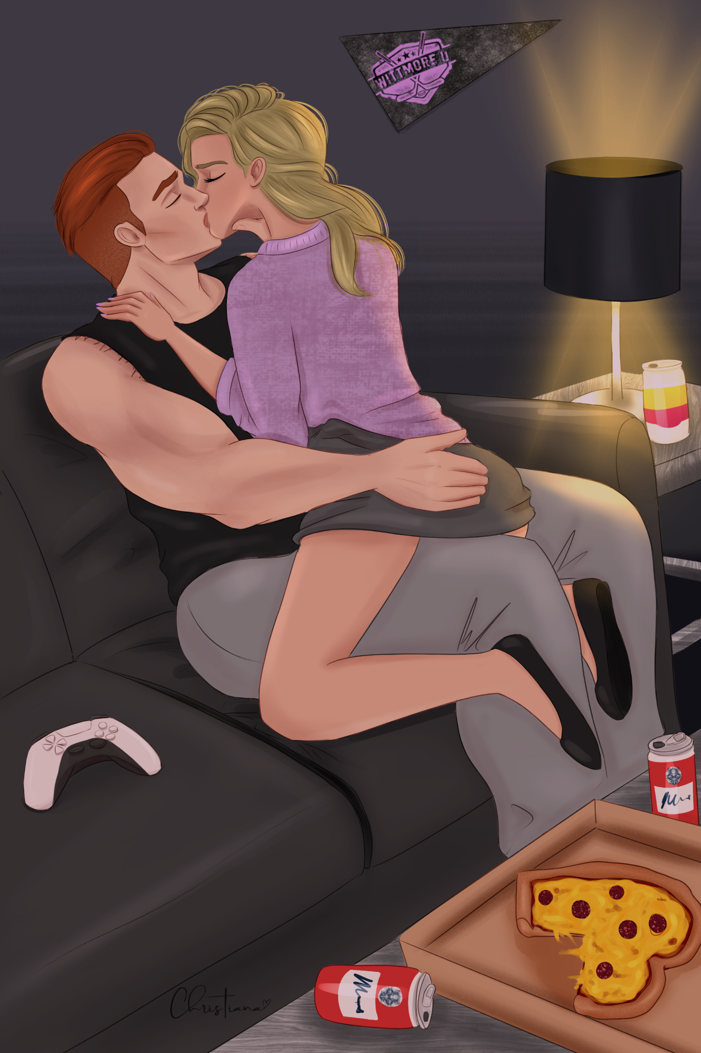 Angel Lawson Author Facebook ad: Hockey Romance Free in Kindle Unlimited!