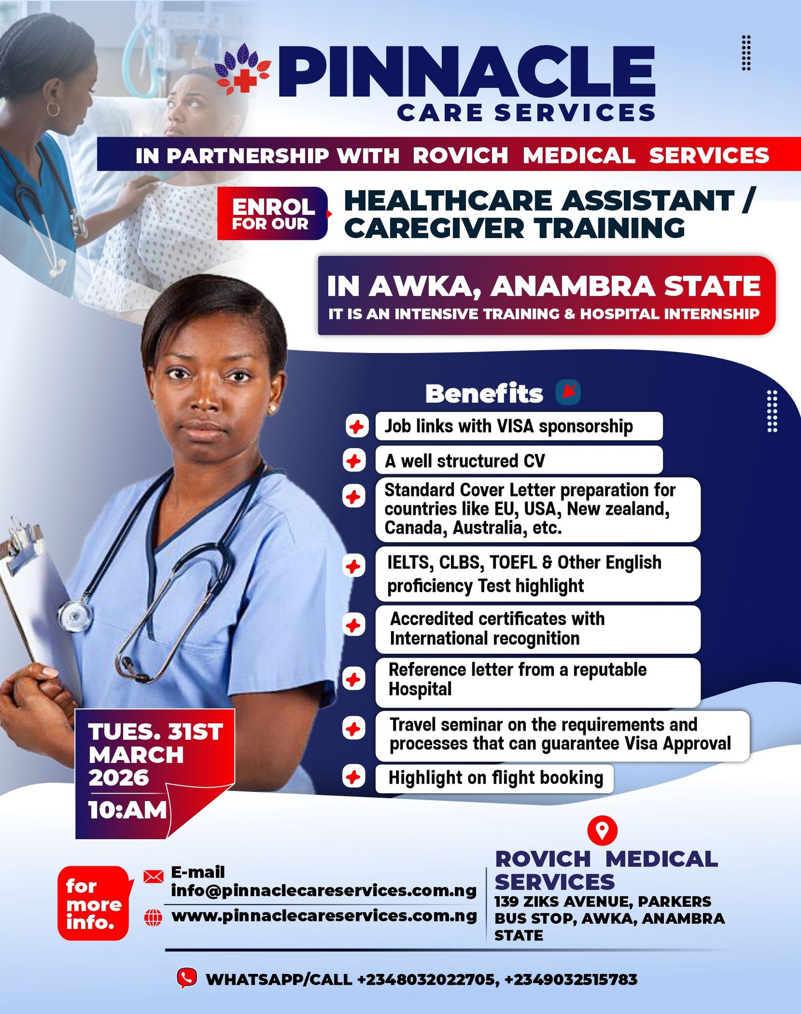 Pinnacle Care Services Facebook ad