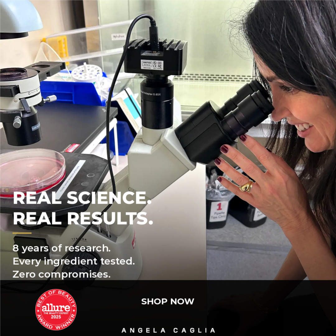 Angela Caglia Skincare Facebook ad