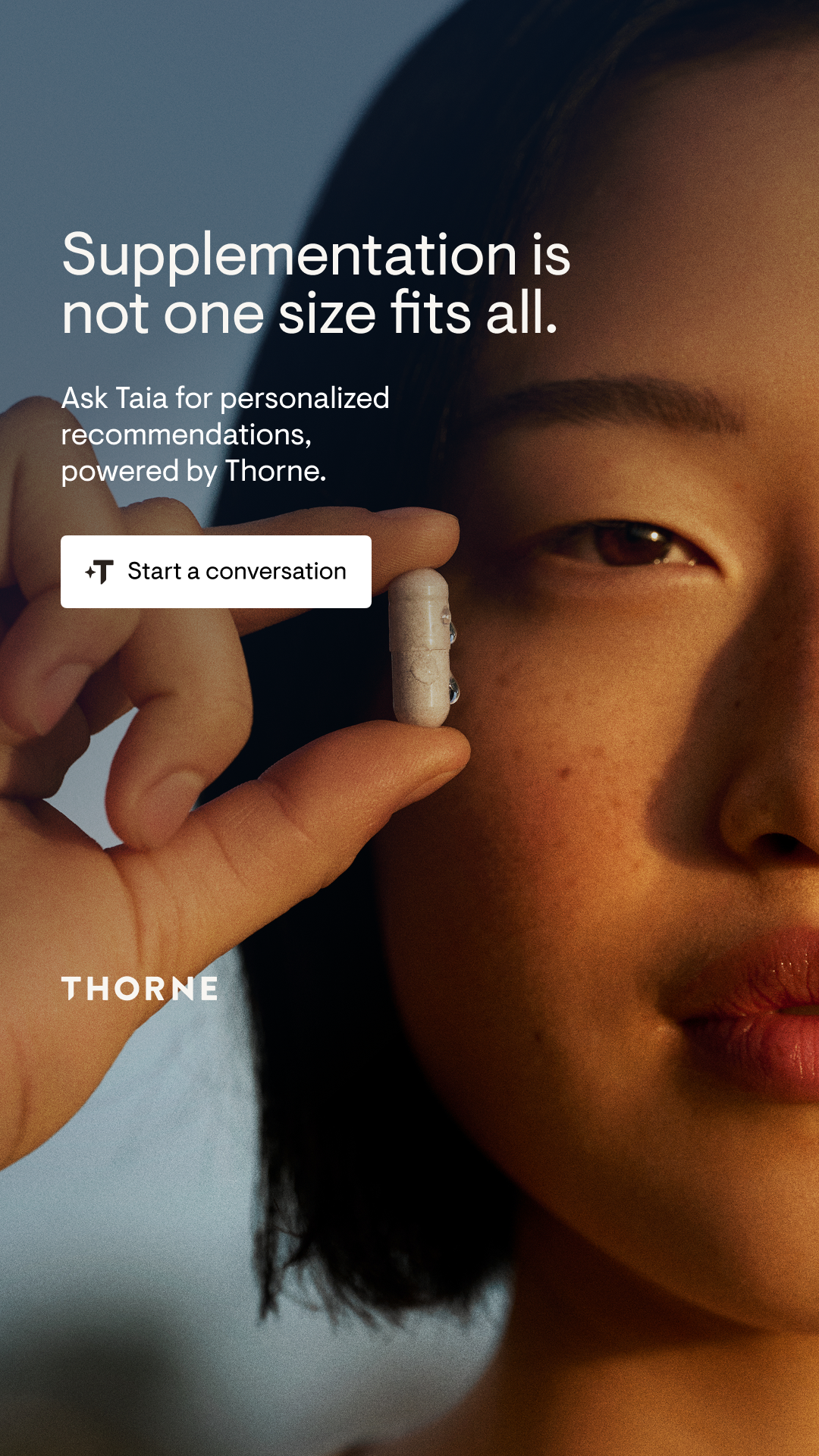Thorne Facebook ad