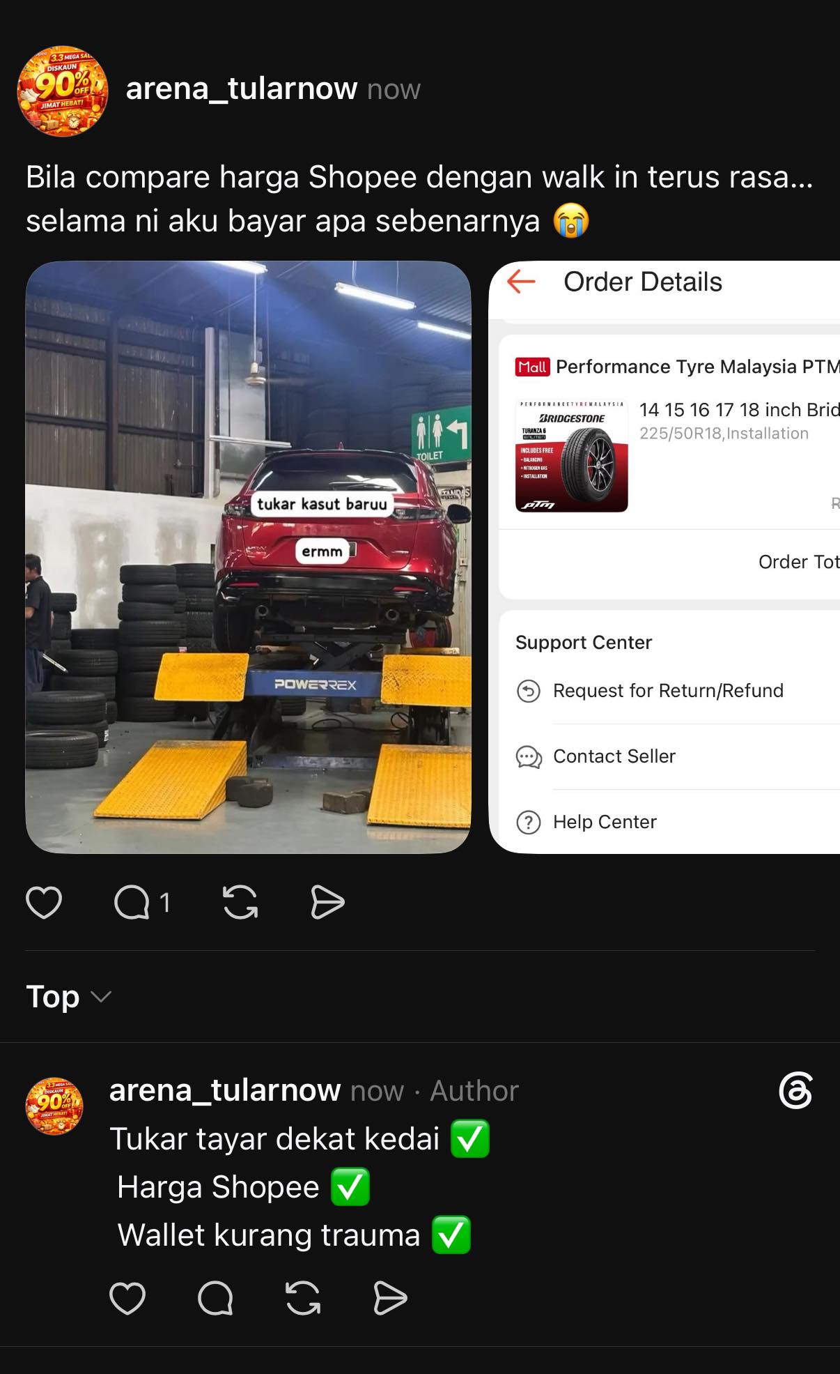 Arena Tular Facebook ad