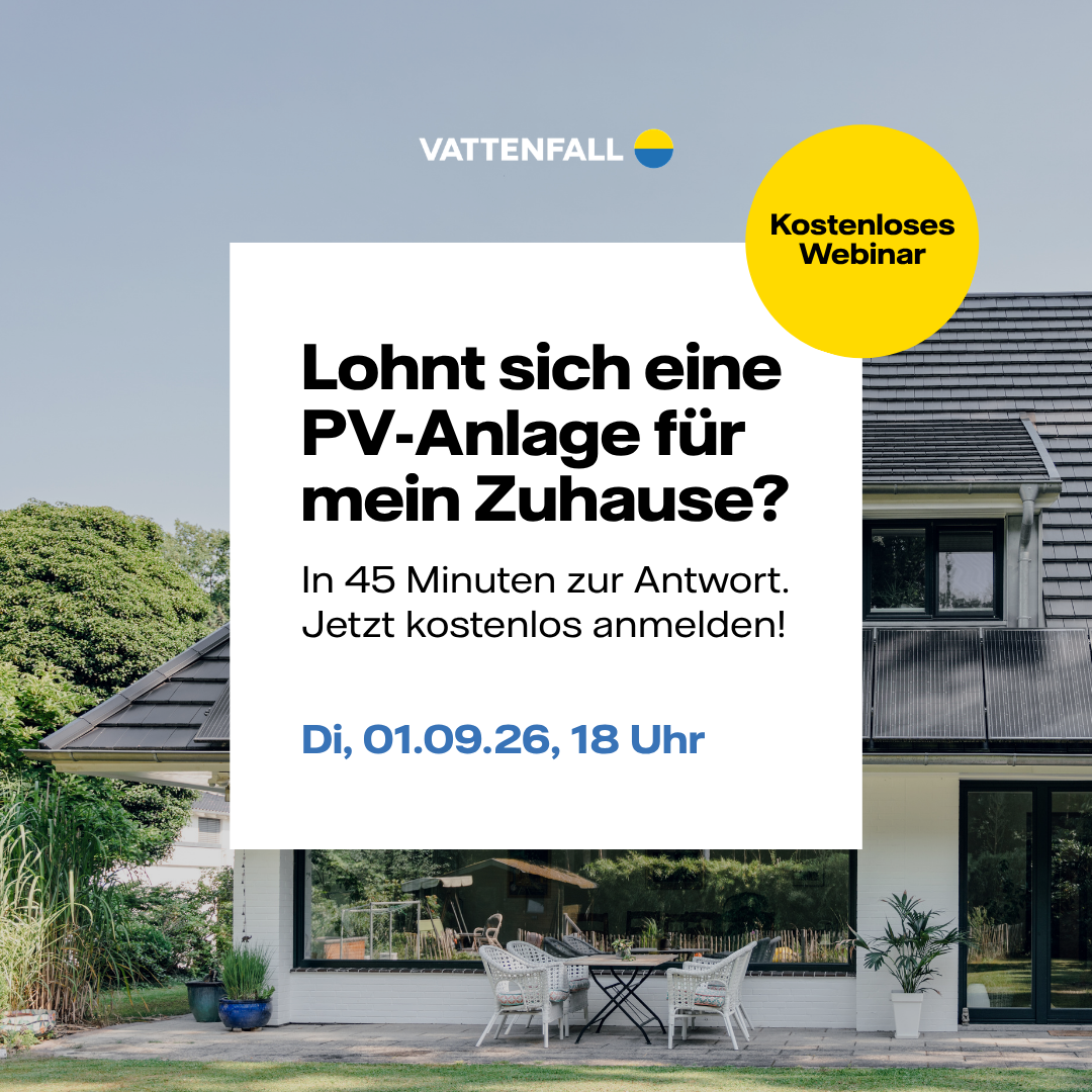Vattenfall Facebook ad
