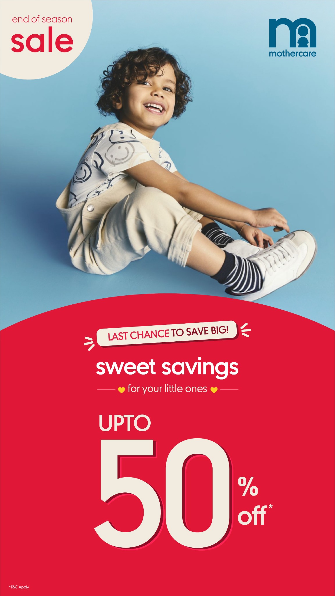 Mothercare India Facebook ad