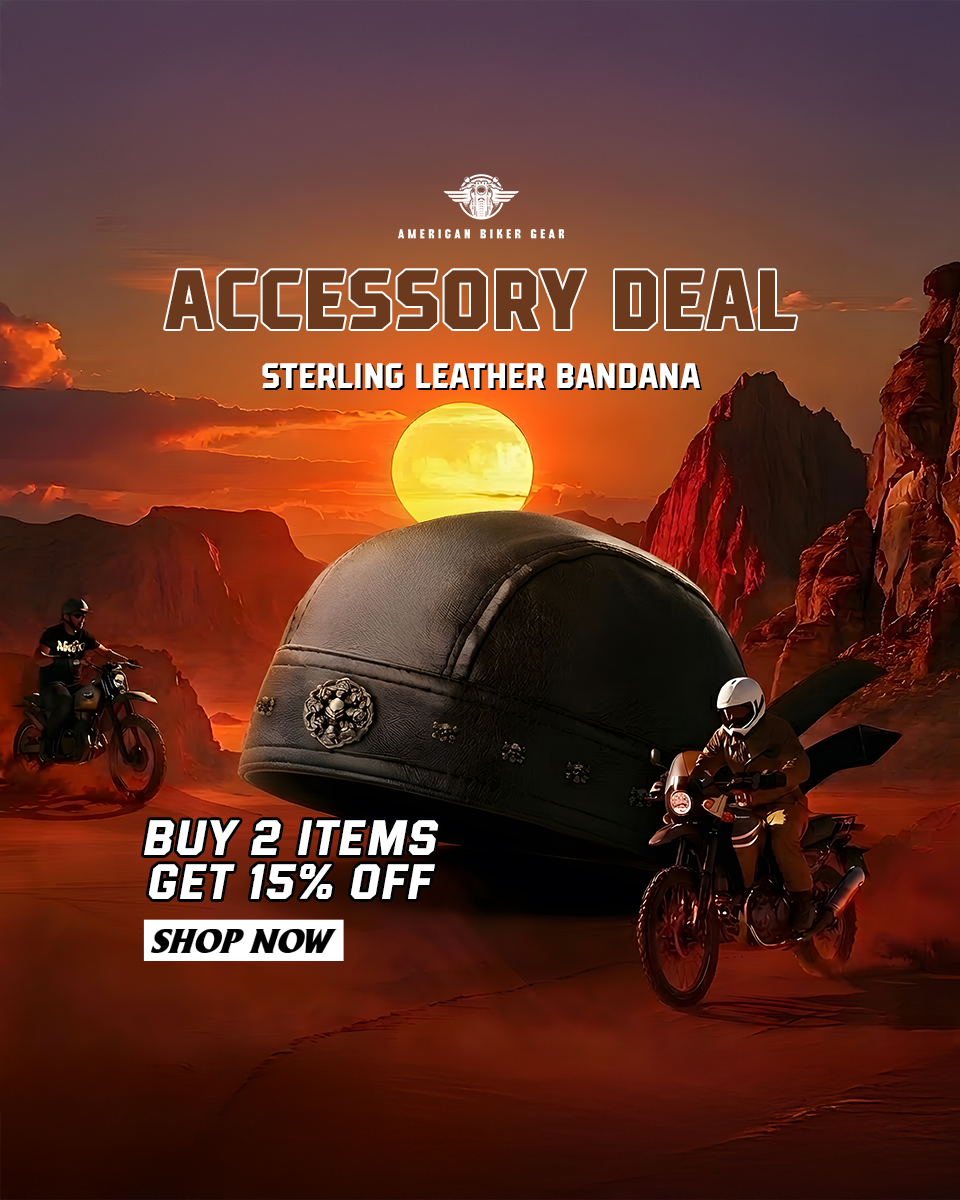 BikerGear - Fuel & Freedom Facebook ad