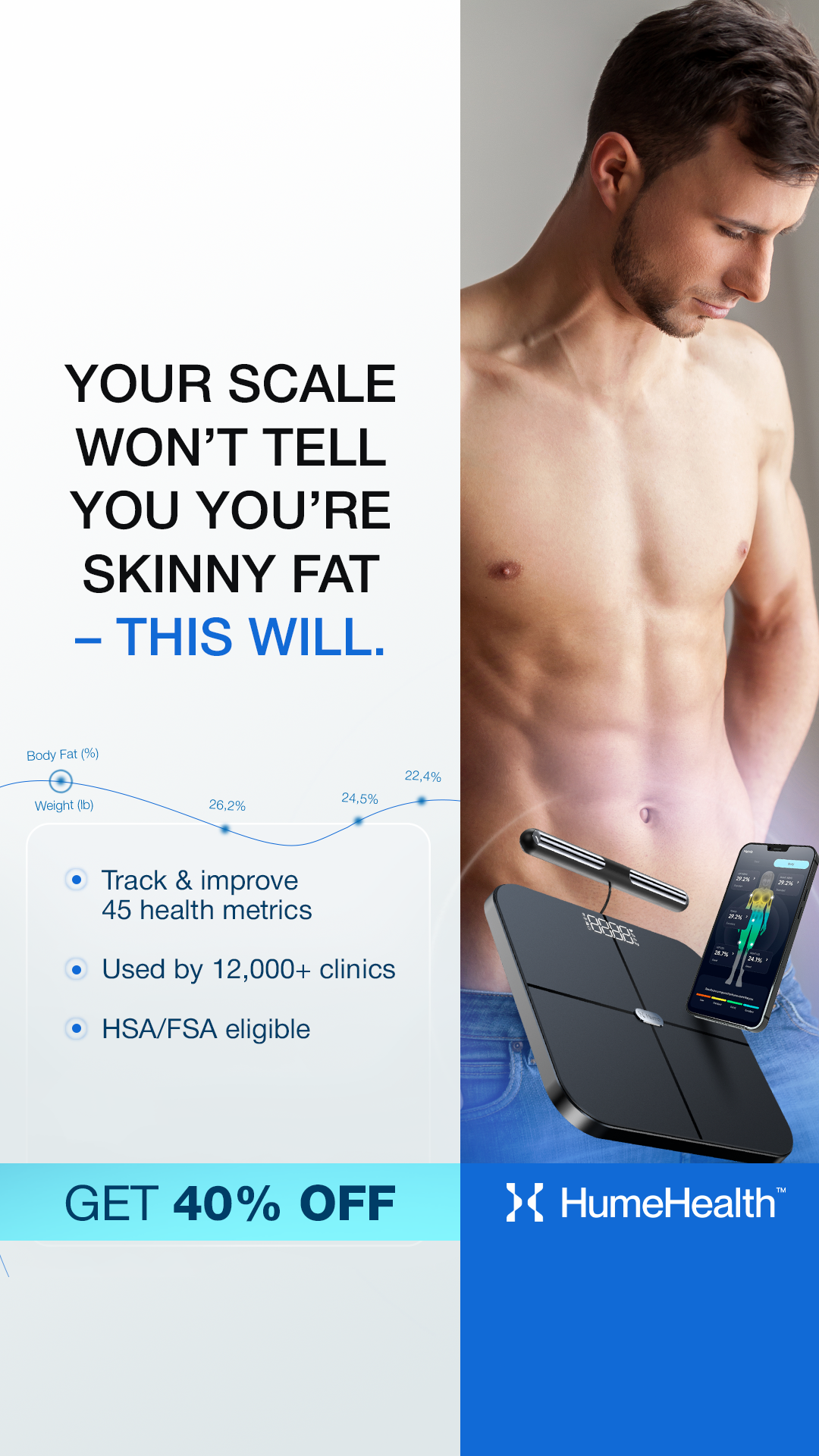 Hume Health Facebook ad