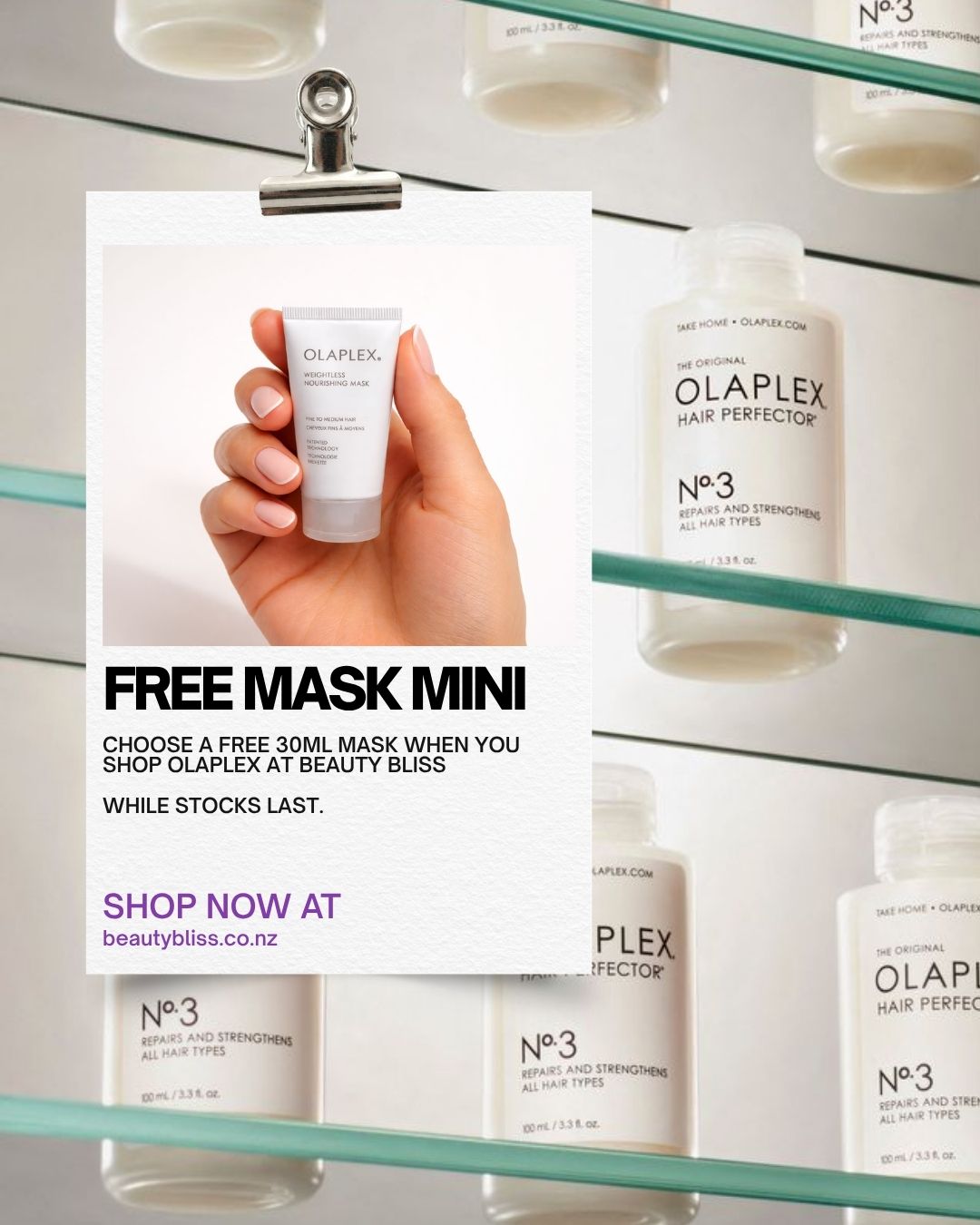 Beauty Bliss Facebook ad