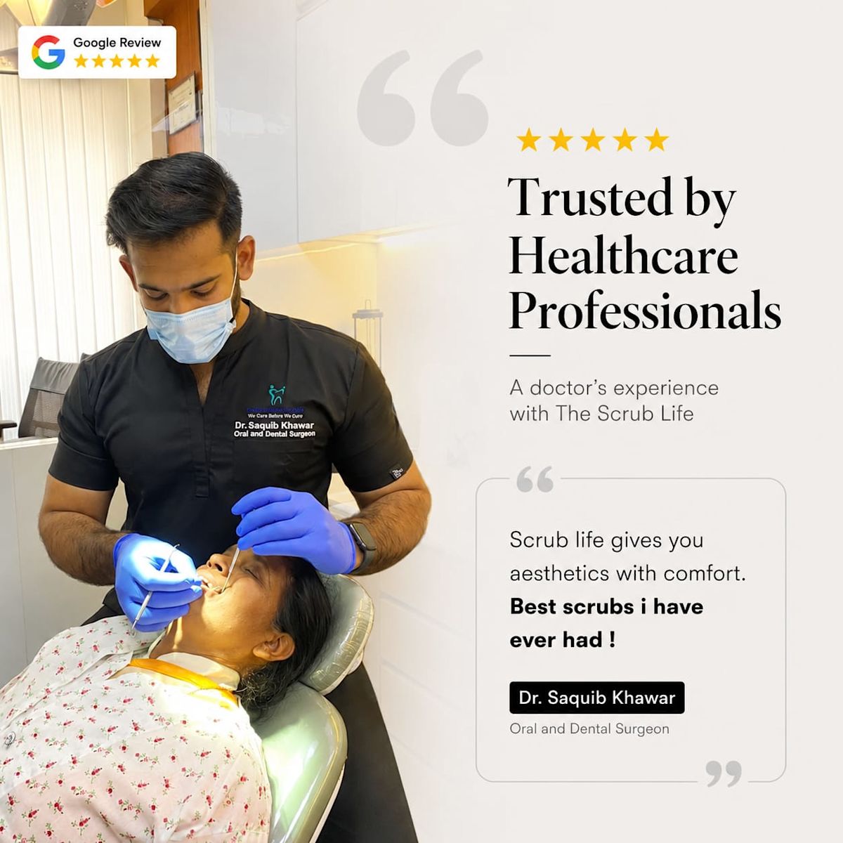 The Scrub Life Facebook ad