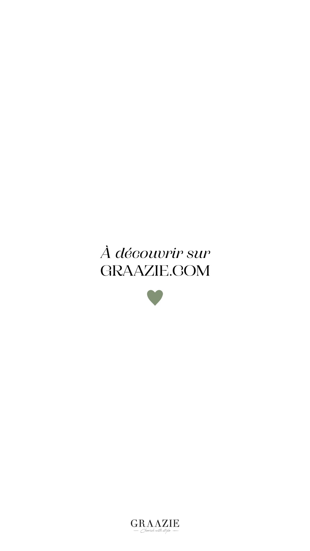 GRAAZIE Facebook ad: Bijoux de cérémonie