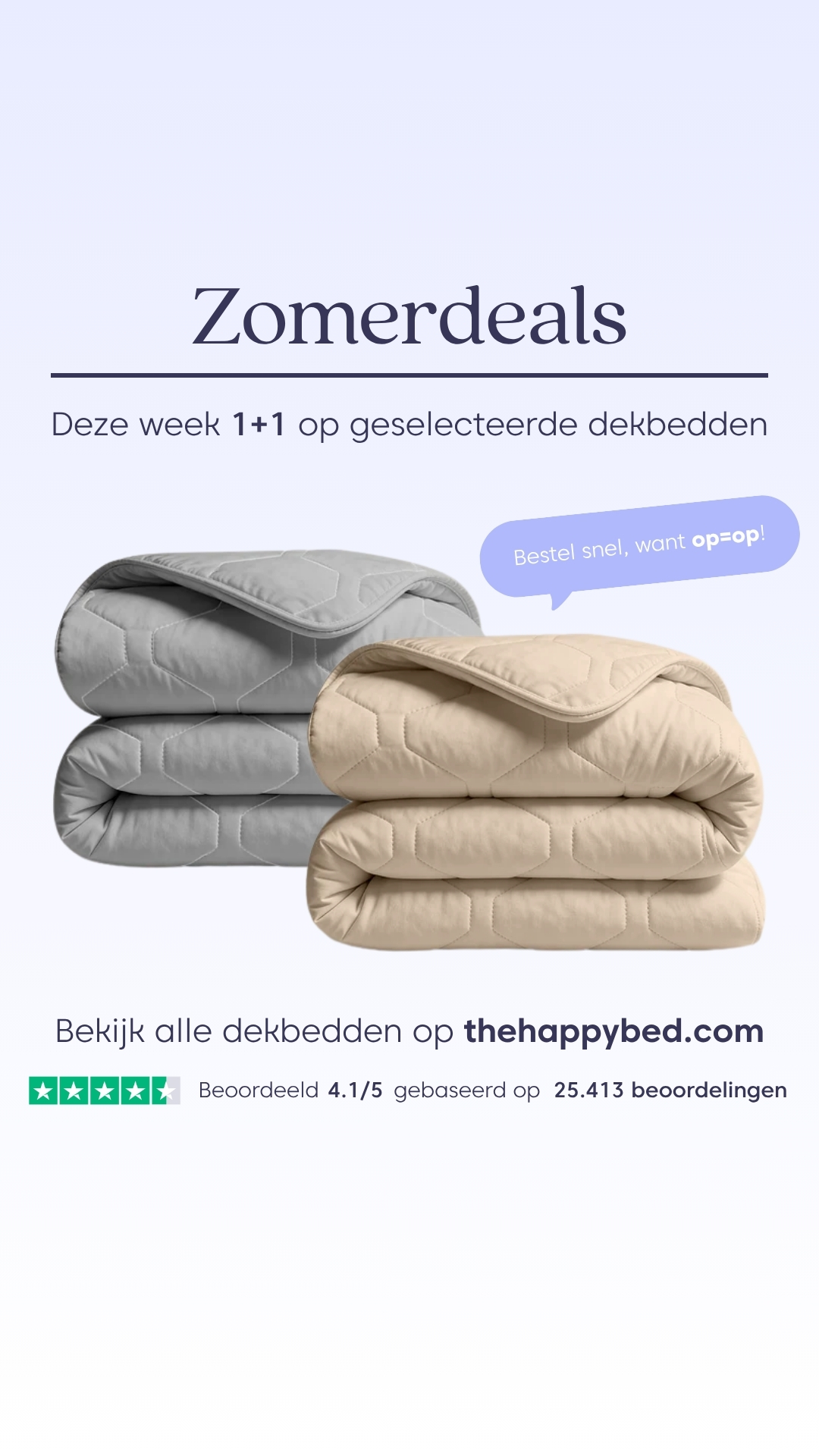 Thehappybed.de Facebook ad
