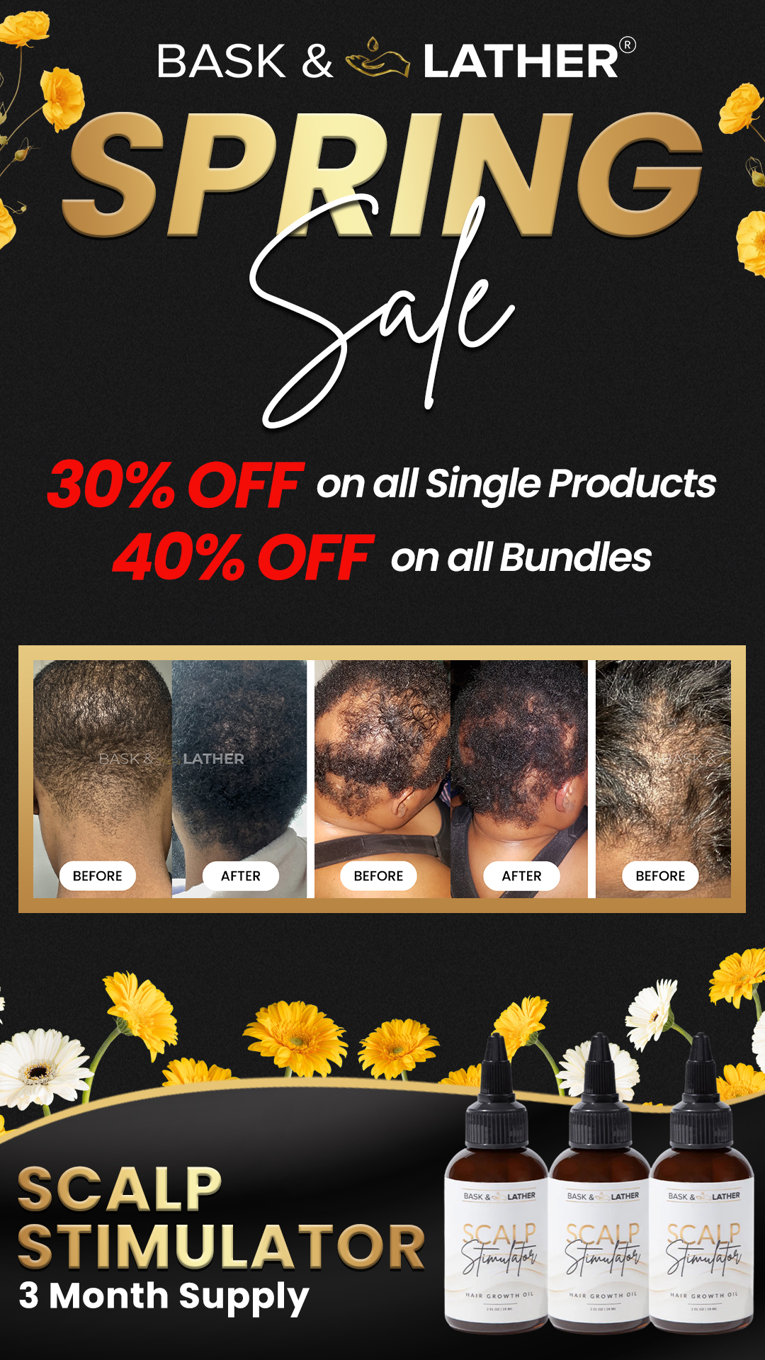 Bask & Lather Co Facebook ad