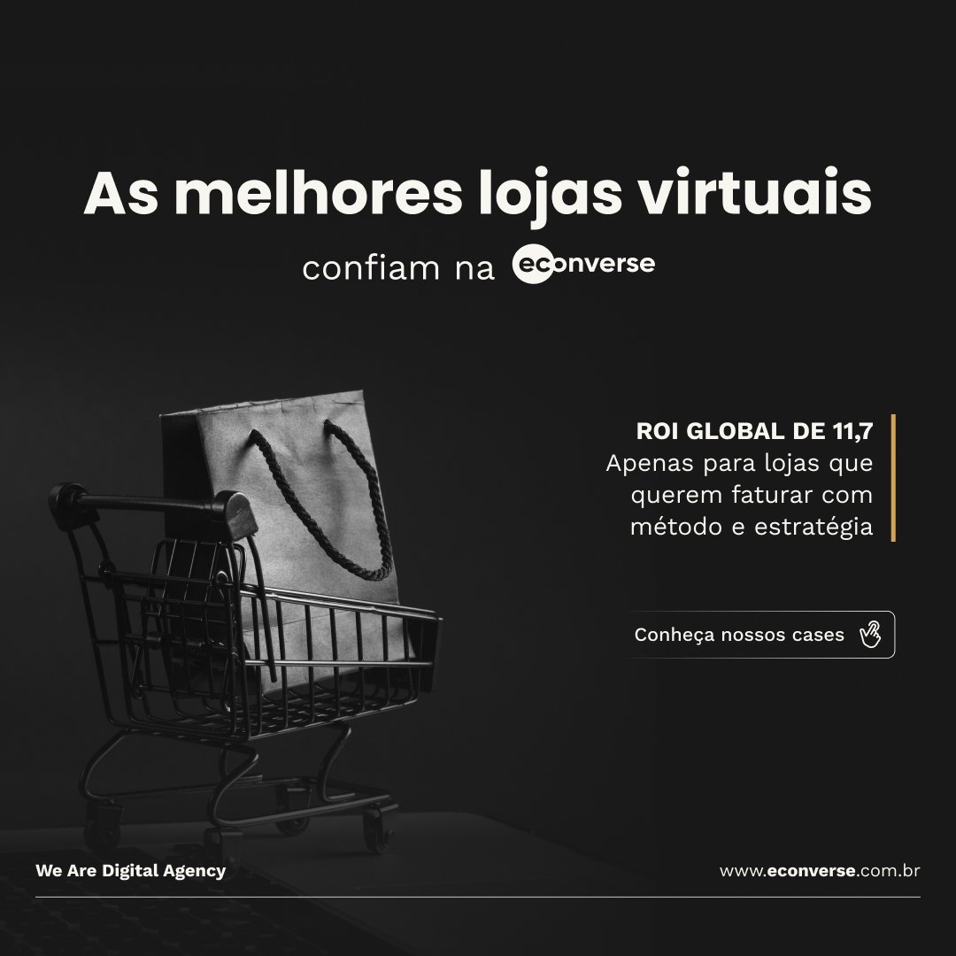 Econverse Facebook ad: Sua Loja No Topo