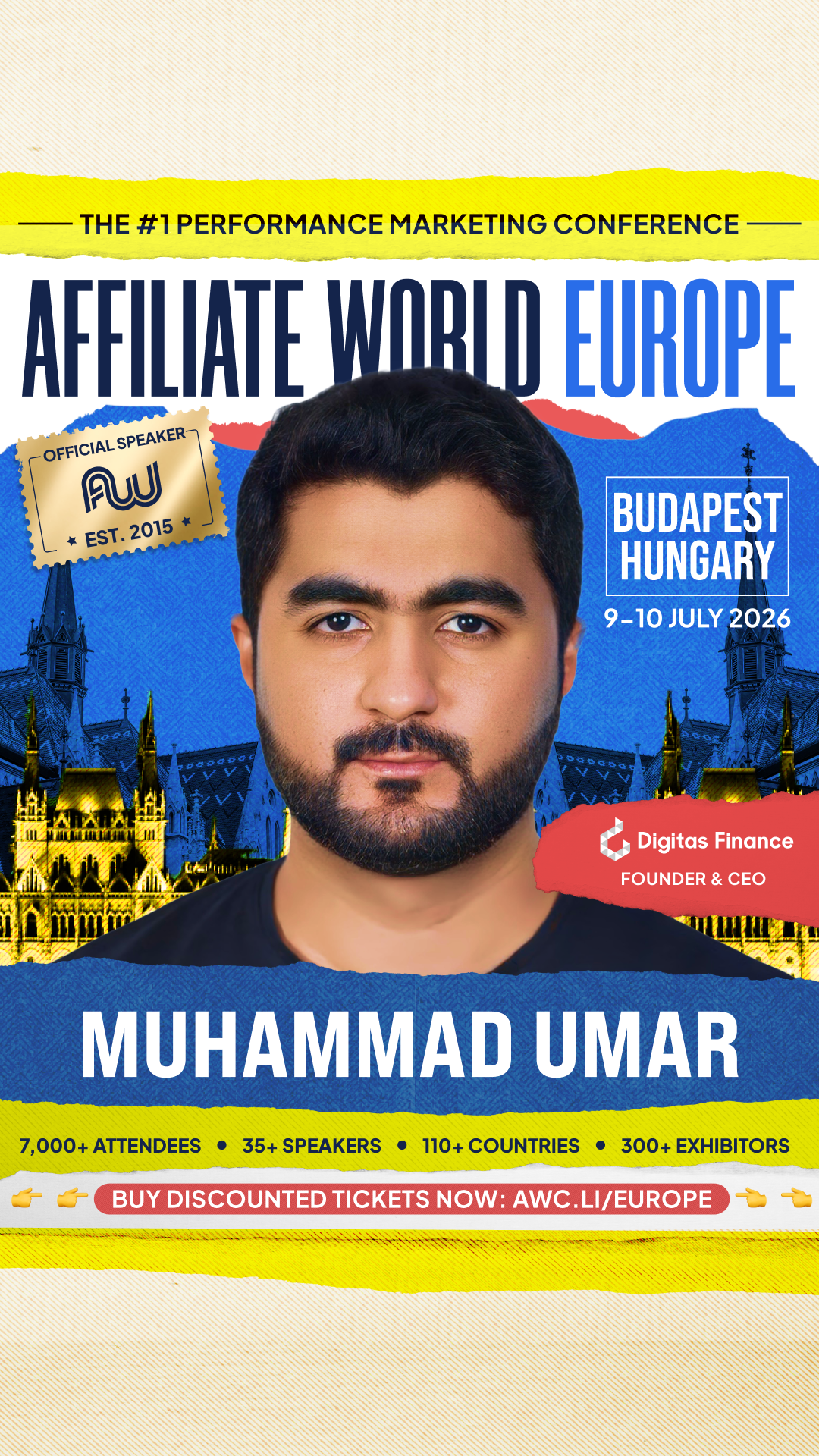 Affiliate World Conferences Facebook ad