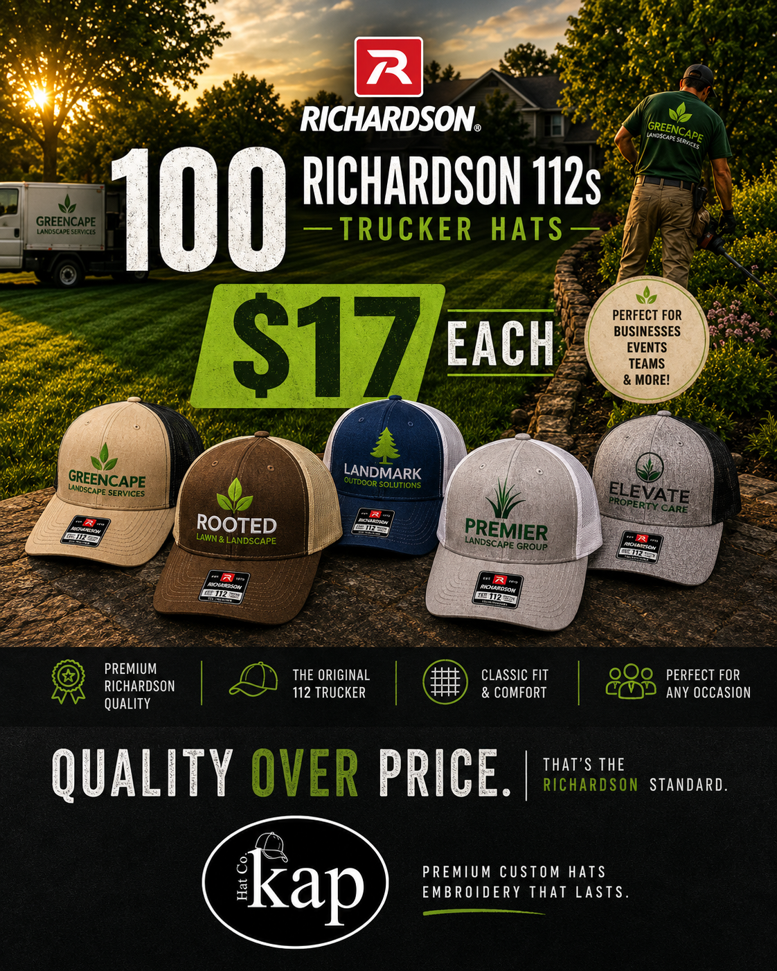 Kap Hat Co. Facebook ad from Jul 2, 2026