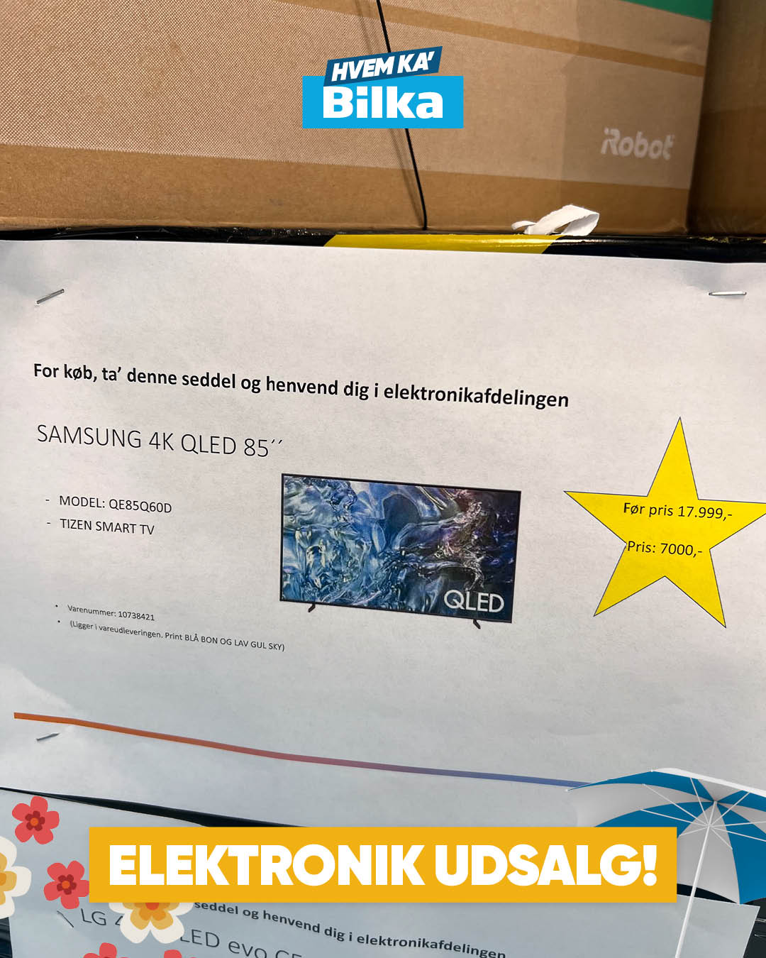 Bilka Ishøj Facebook ad