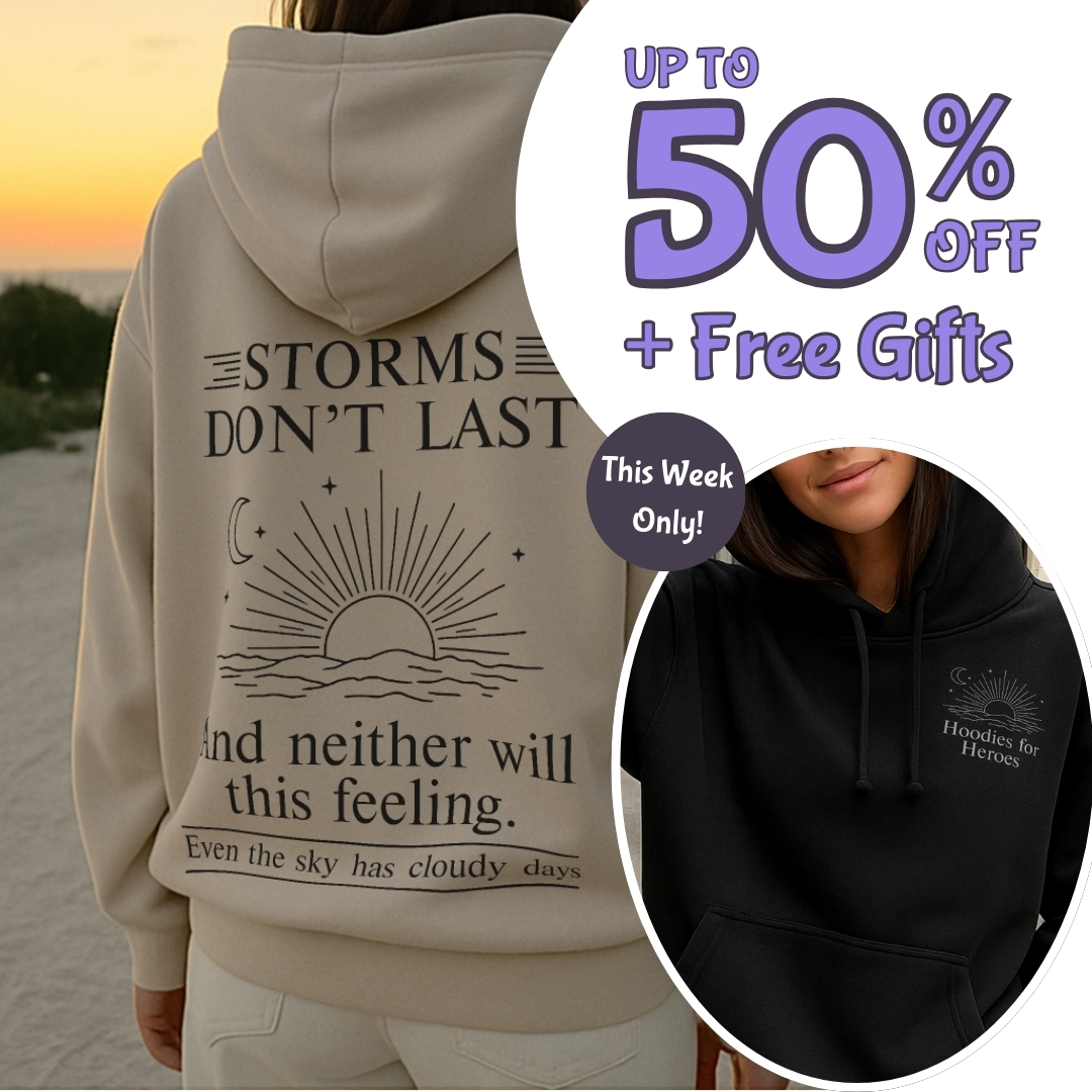 Hoodies For Heroes Facebook ad