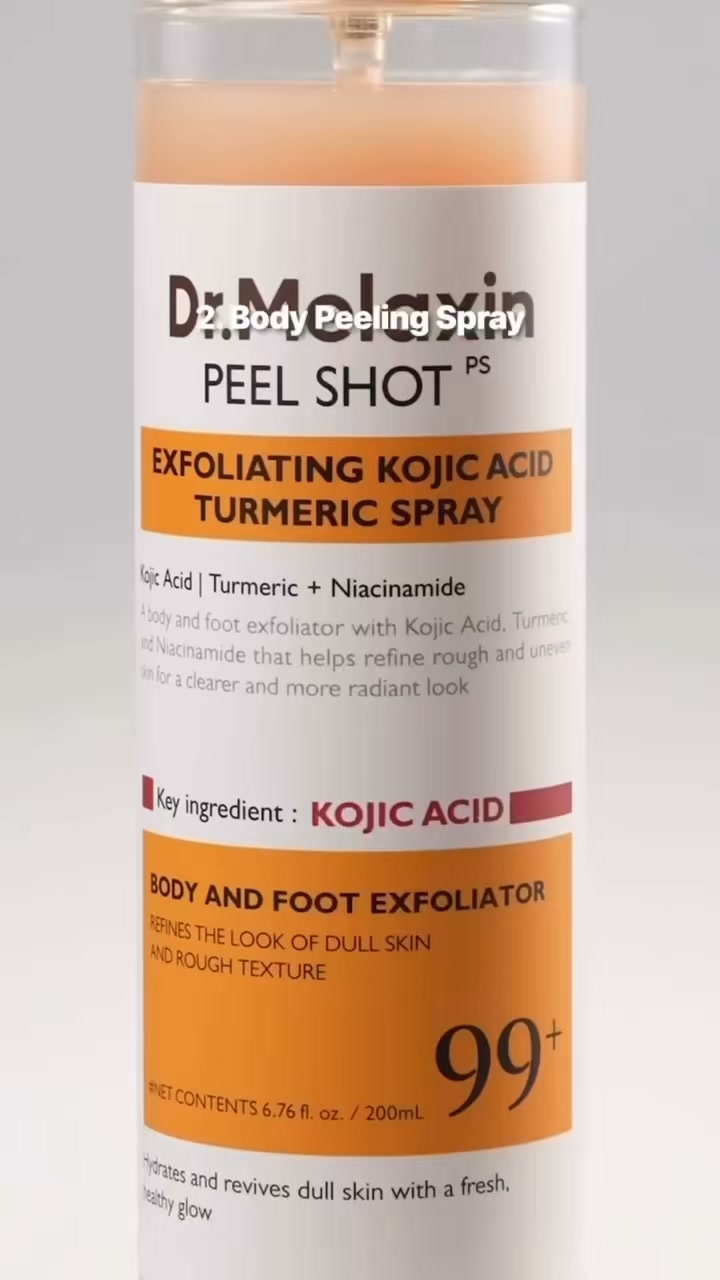 My-shopee Facebook ad: Dr. Melaxin Peel Shot Spray