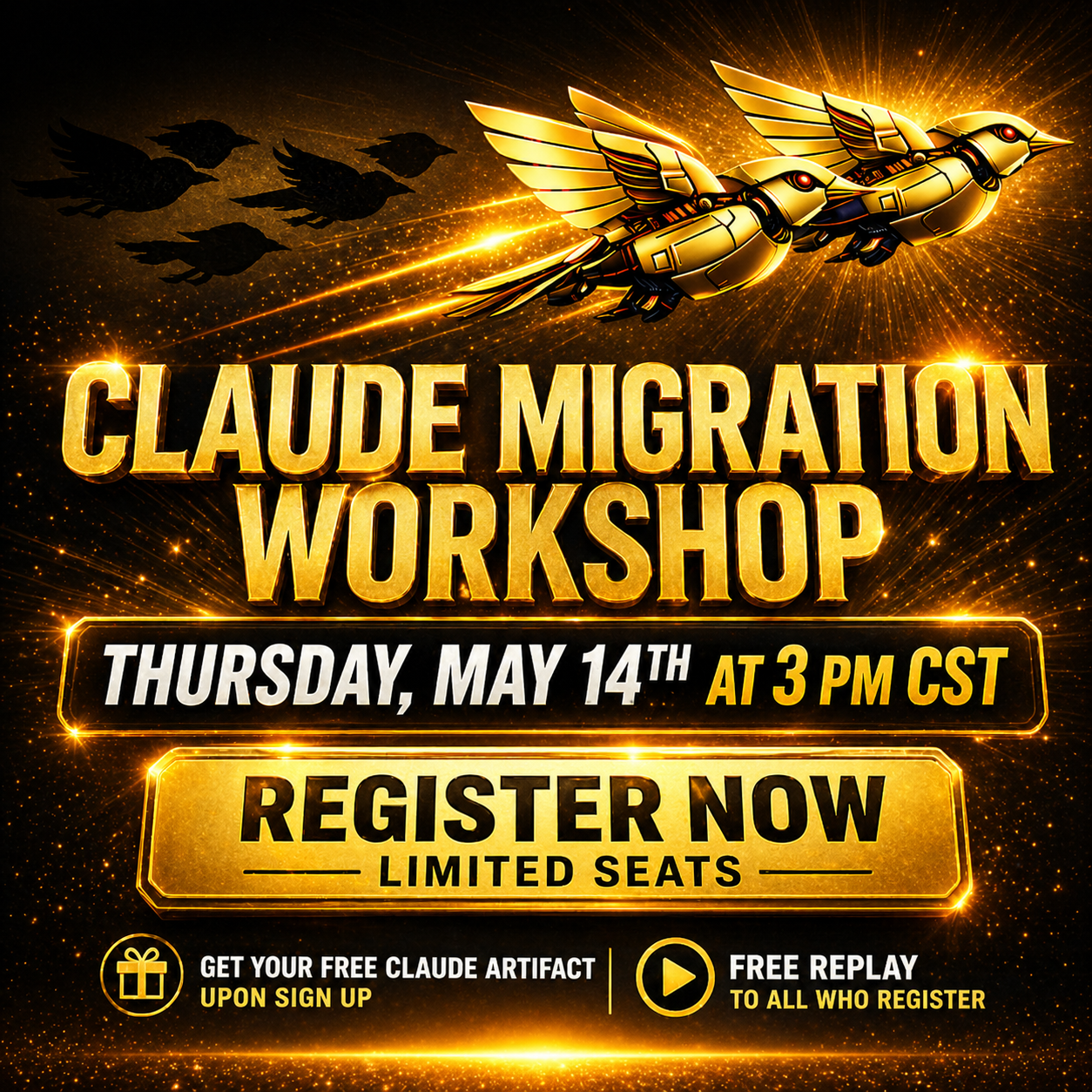Coach Becky Beach Facebook ad: Migrate to Claude.seamlessly!
