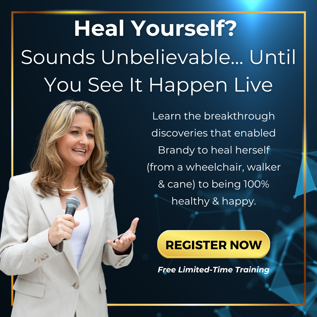 Brandy Gillmore Facebook ad: Breakthrough Self-Healing
