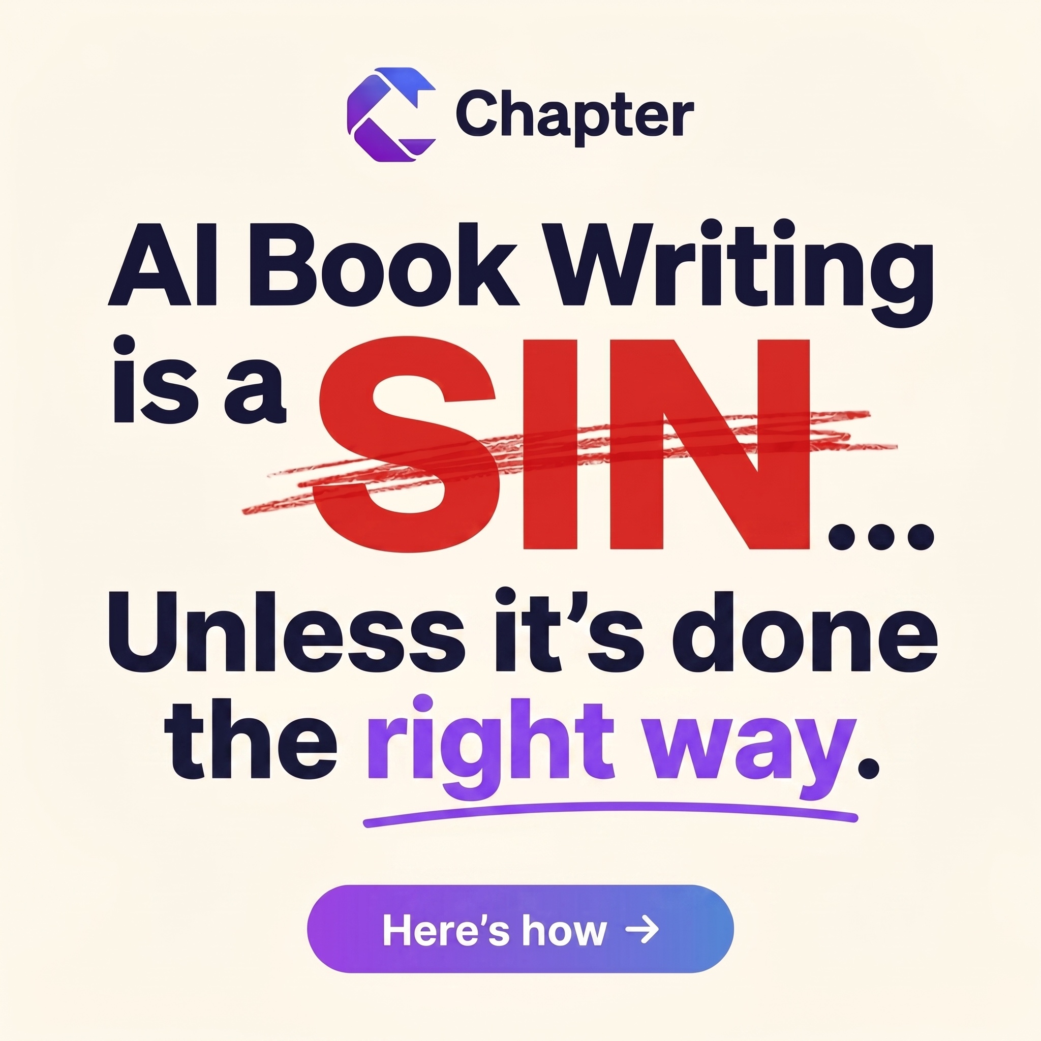 Chapter.pub Facebook ad