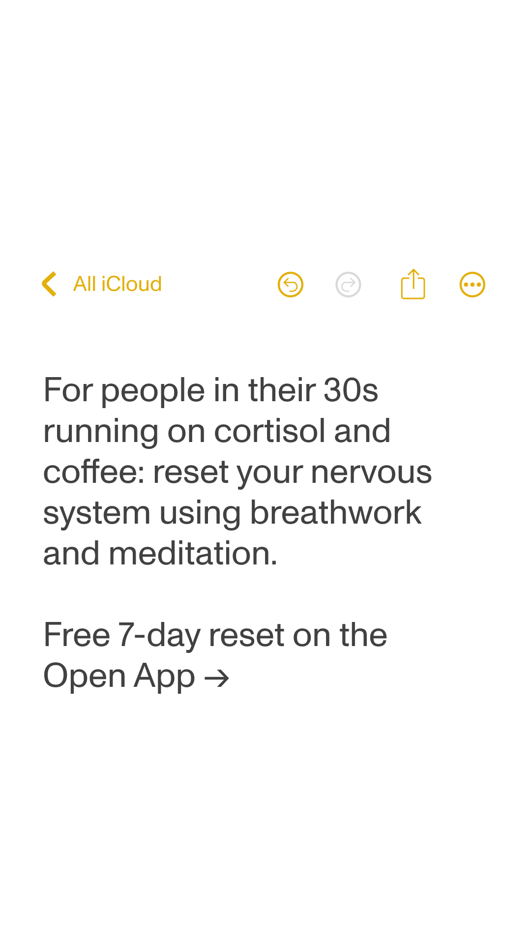 Open Facebook ad