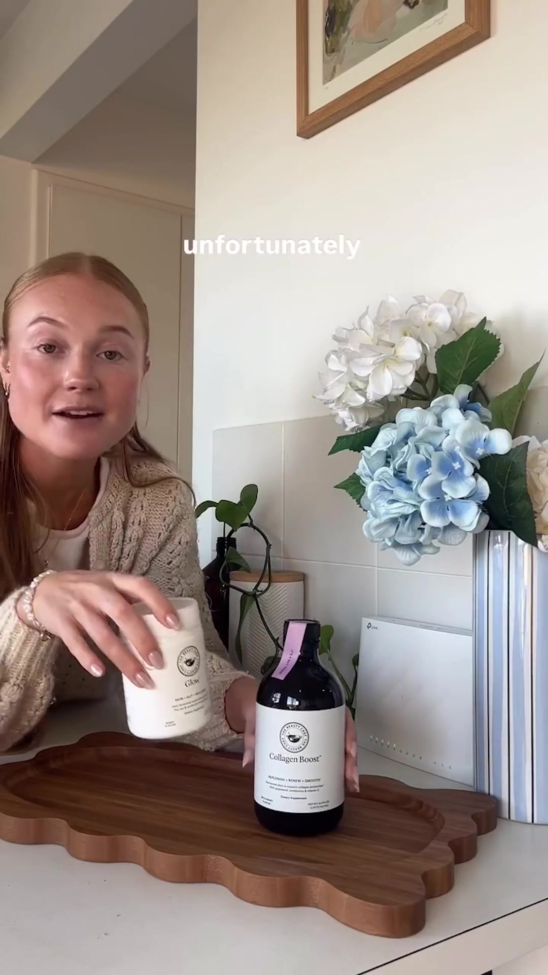 The Beauty Chef Facebook ad: The Power Pair-Glow + Collagen Boost