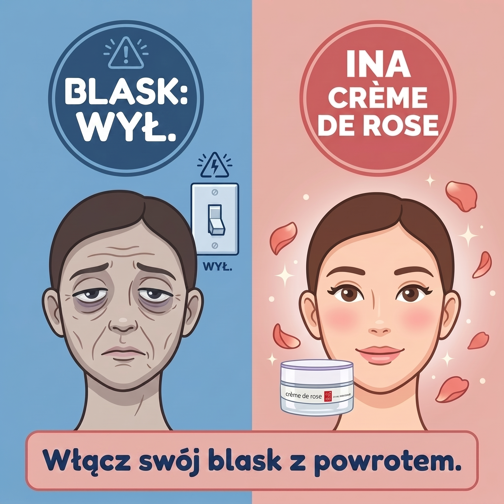 InaEssentials.PL - Rodzinne Kosmetyki Organiczne Facebook ad: Kiedy zgasl twoj blask?