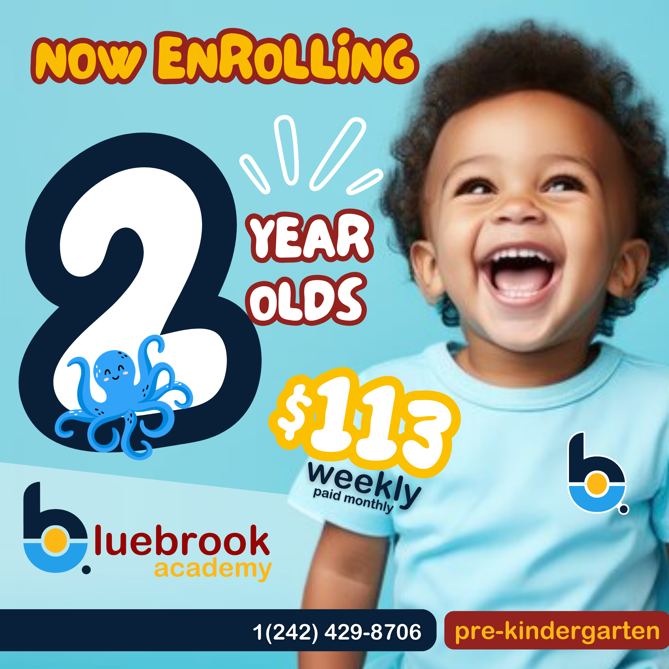 Bluebrook Academy Facebook ad