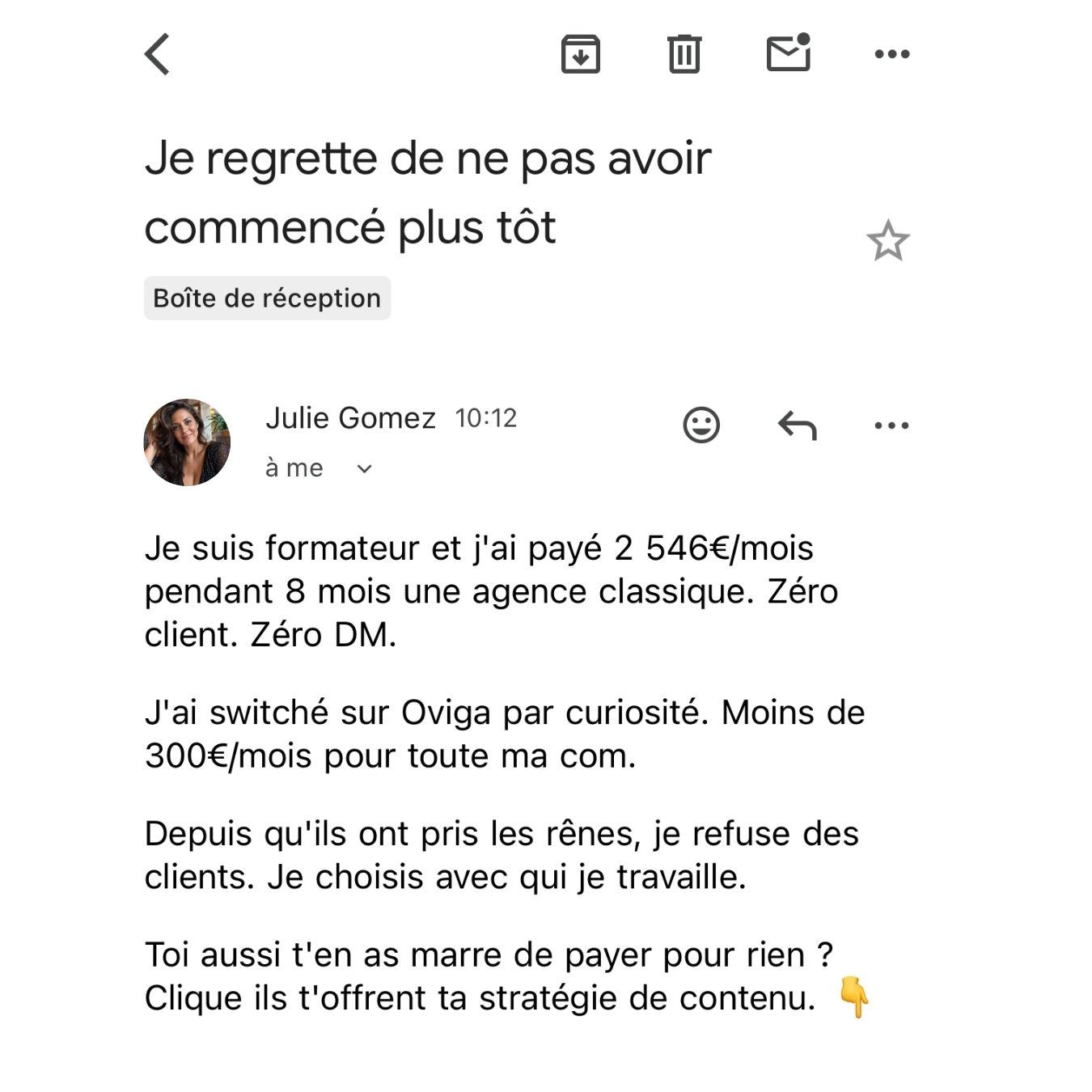 Oviga Facebook ad from May 19, 2026