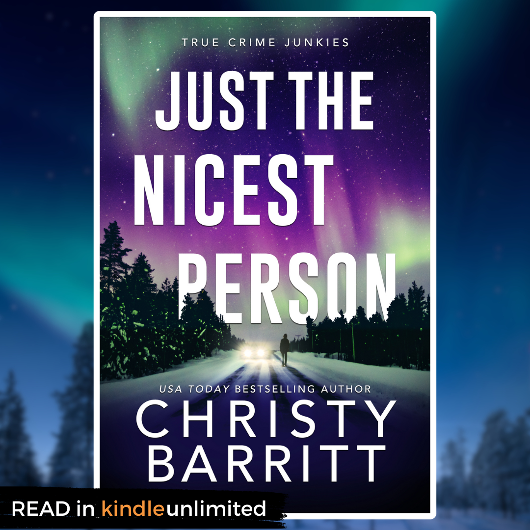 Christy Barritt Facebook ad: Must-Read Cold Case Mystery In Kindle Unlimited!