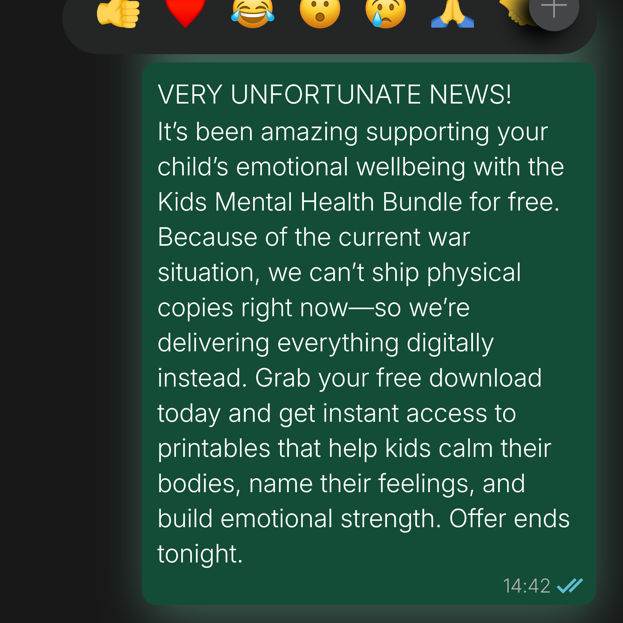 MiniMinds Facebook ad