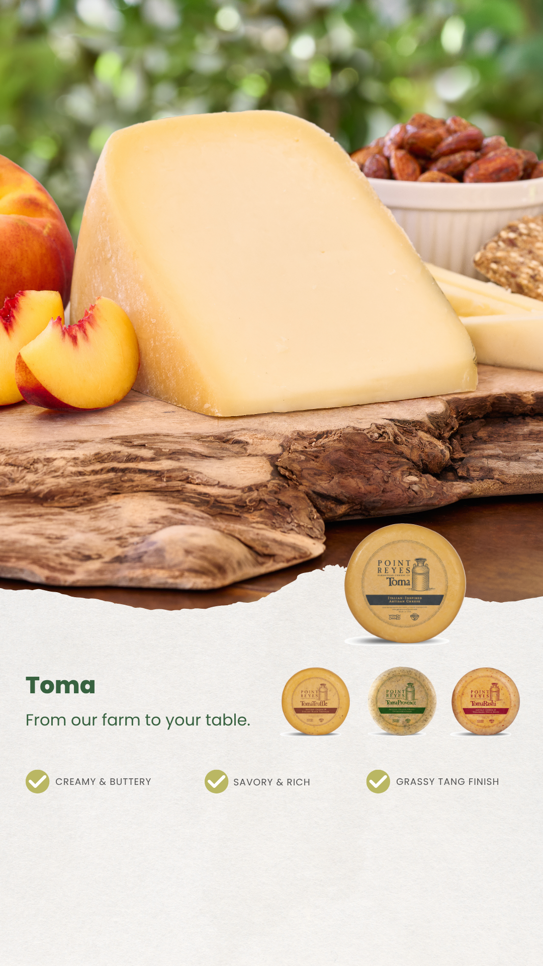 Point Reyes Farmstead Cheese Facebook ad