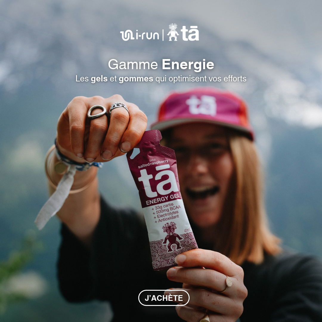 i-Run Facebook ad: Gommes et gels TA Energy