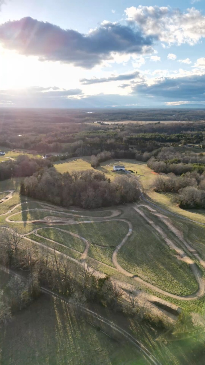 Throttle Therapy Lake Anna Facebook ad: Private 93-acre Moto Airbnb and farmhouse rental.