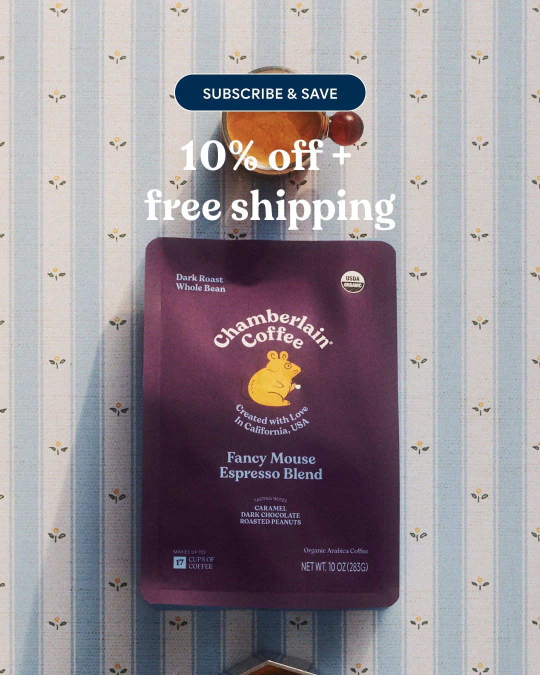 Chamberlain Coffee Facebook ad