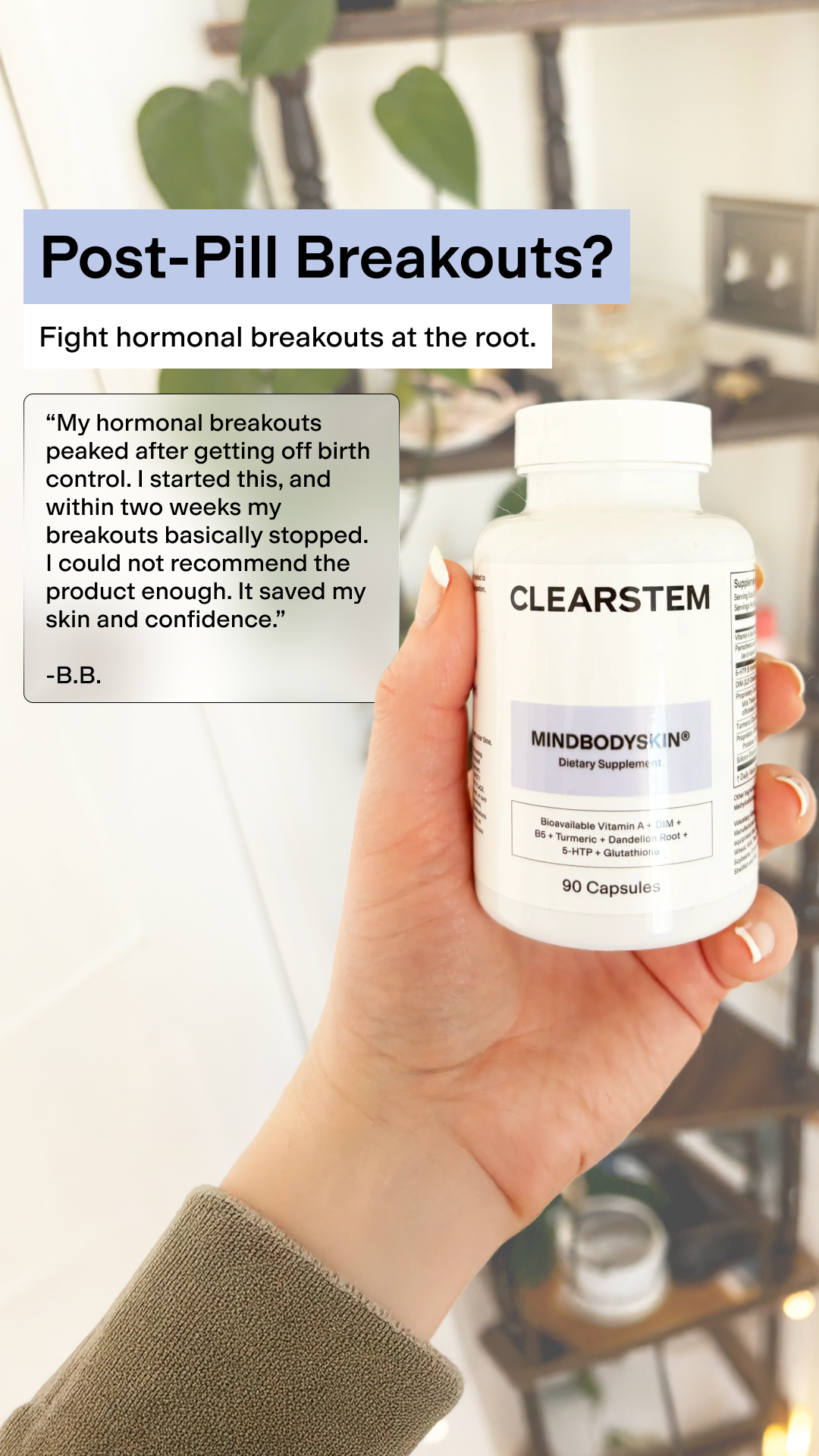 CLEARSTEM Skincare Facebook ad