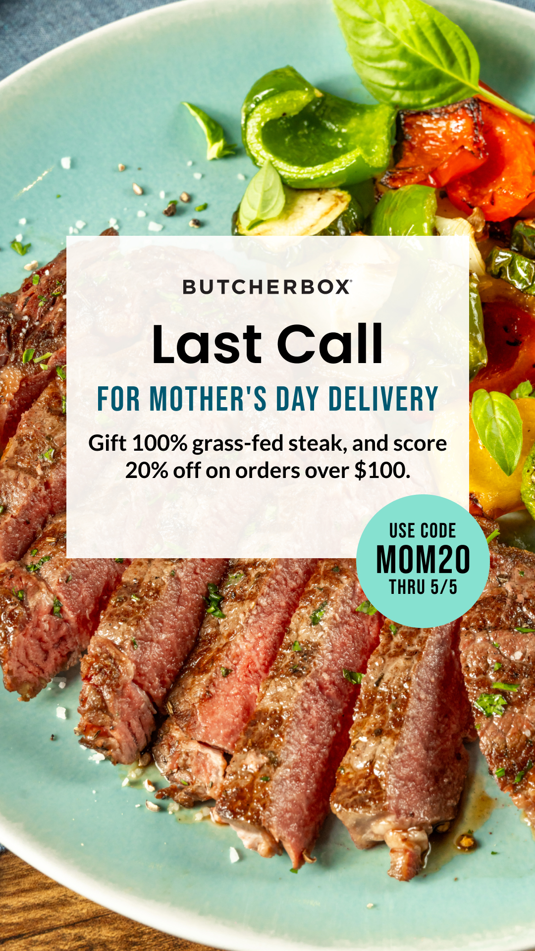 ButcherBox Facebook ad