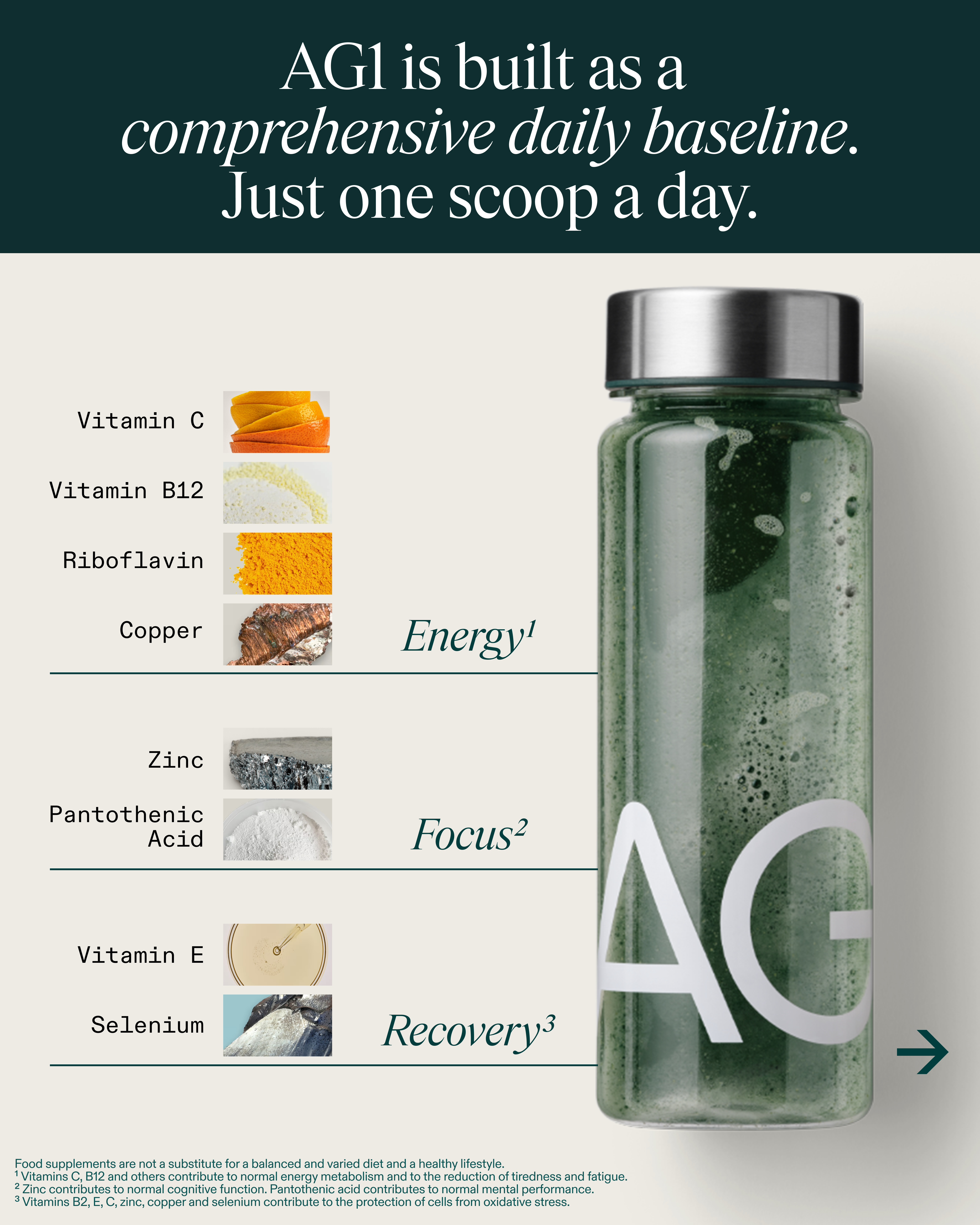 AG1 by Athletic Greens Facebook ad